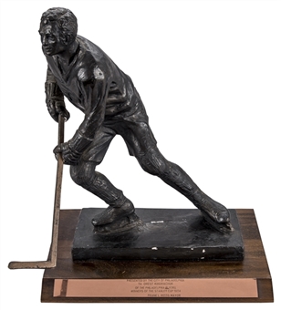 Orest Kindrachuks 1974 Philadelphia Flyers Stanley Cup Winners Award Presented by Philadelphia Mayor Frank L. Rizzo (Kindrachuk LOA)